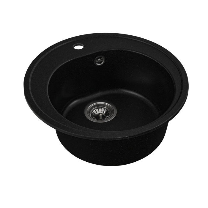Chiuveta de bucatarie Elefant Premium Luna, Negru metalic , 510 mm [4]