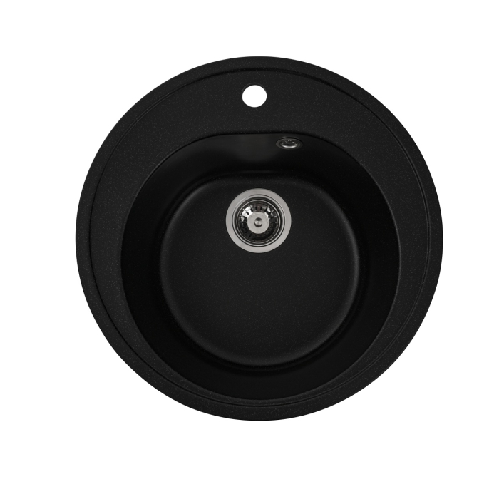 Chiuveta de bucatarie Elefant Premium Luna, Negru metalic , 510 mm [1]