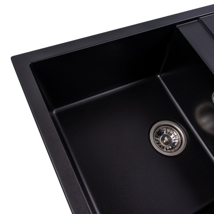 Chiuveta de bucatarie Elefant Premium Selena Negru 785x495mm [4]