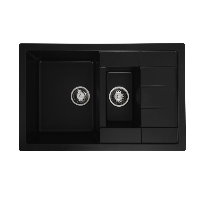 Chiuveta de bucatarie Elefant Premium Toskana Negru 775x495 mm [1]