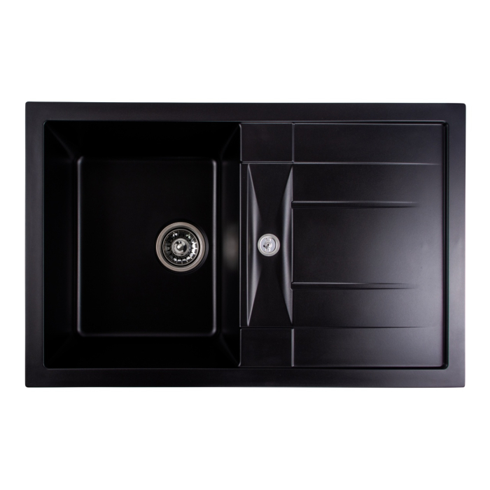 Chiuveta de bucatarie Elefant Premium Troya 7850 , Negru 776x496 mm [1]