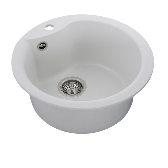 Chiuveta de bucatarie Elefant Premium Turas 480 , Alb 482 mm [5]
