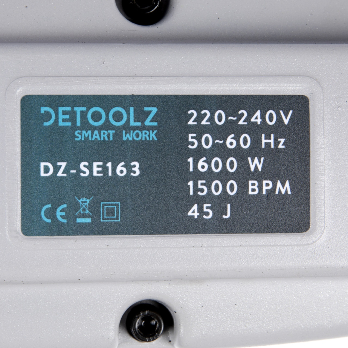 Ciocan demolator Detoolz 1600W, frecventa impact 1500bpm, energie impact 45 Jouli [13]