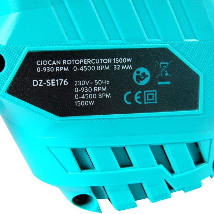 Ciocan rotopercutor 1500W 930rpm 4500bpm 32mm [10]