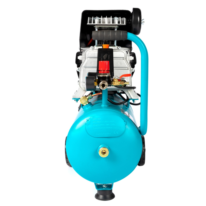 Compresor Detoolz 24L cu ulei, 1500 W, debit 160L/min, 8 bar, 2 prize de aer [16]