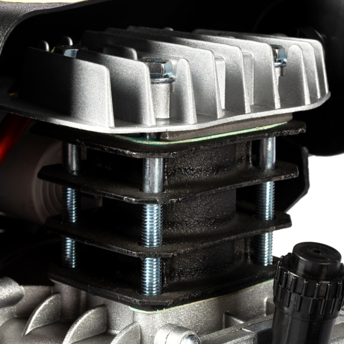 Compresor Detoolz 50L cu ulei, 1680 W, debit 206L/min, 8 bar, 2 prize de aer [15]