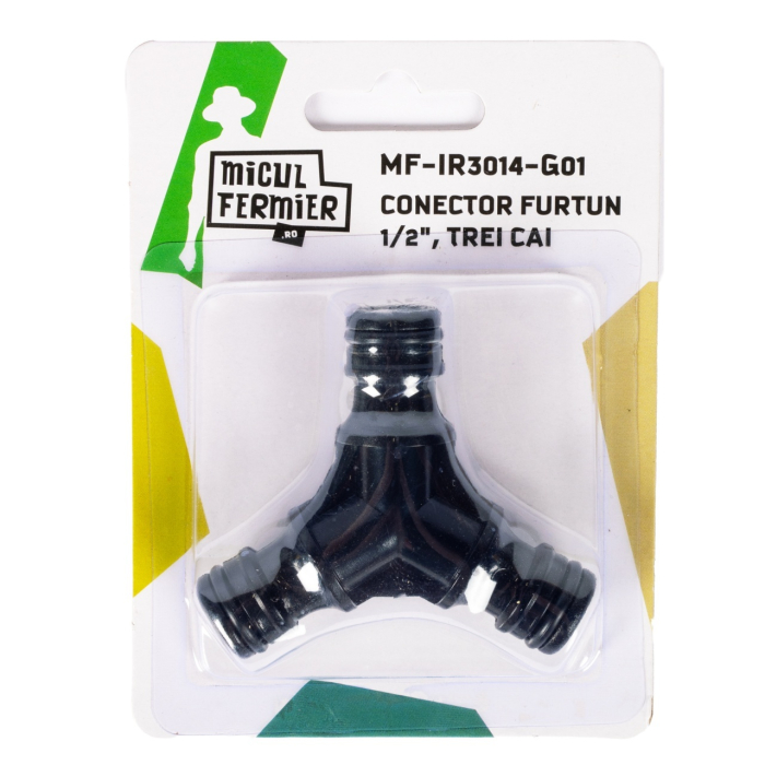Conector furtun Micul Fermier, 1/2", cu 3 cai G01 [3]
