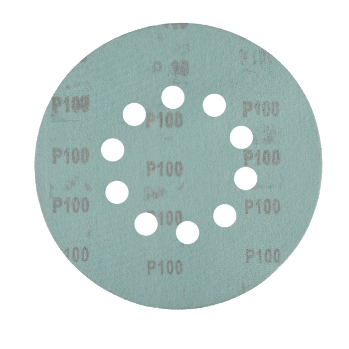 Disc abraziv pentru slefuitor cu excentric KB225.100 PROCRAFT (Set 10 buc) Diametru: 225 mm, Granulatie: P100 [3]