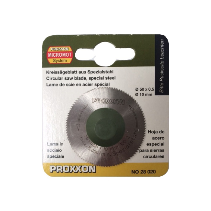 Disc debitor HSS, Proxxon 28020, 50mm, 100 dinti [2]