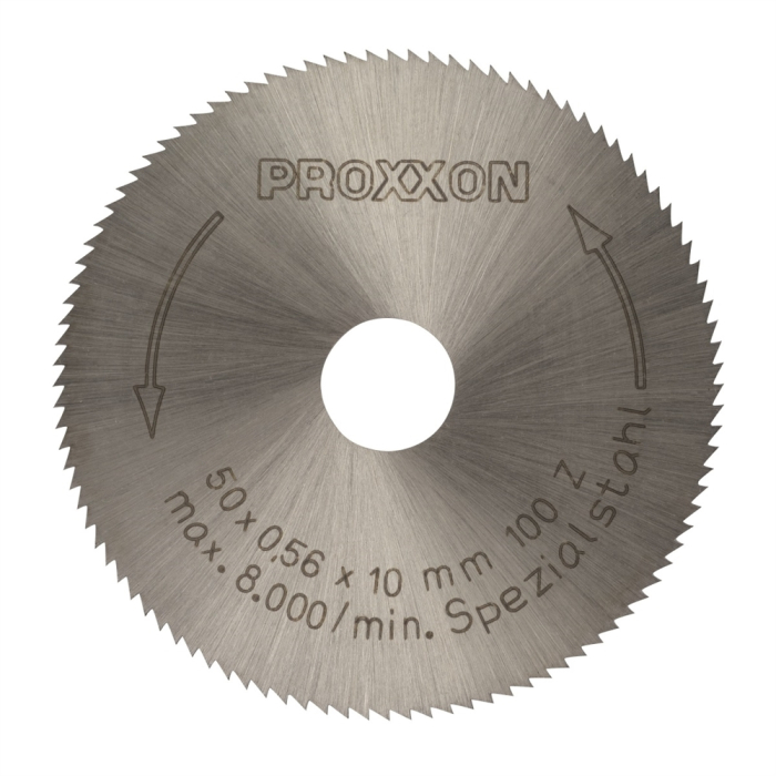 Disc debitor HSS, Proxxon 28020, 50mm, 100 dinti [1]