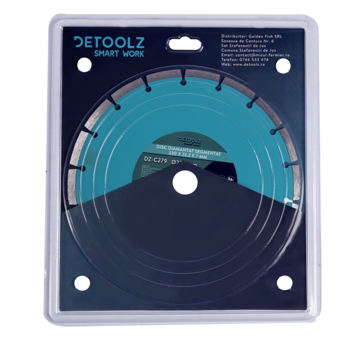 Disc diamantat segmentat 230x25.4x7mm [3]