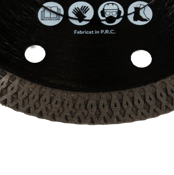 Disc diamantat turbo Detoolz 115x22.2mm, taiere umeda/uscata [3]