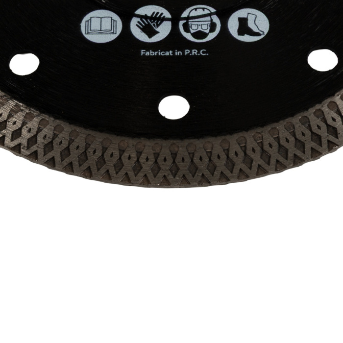 Disc diamantat turbo Detoolz 125x22.2mm, taiere umeda/uscata [3]