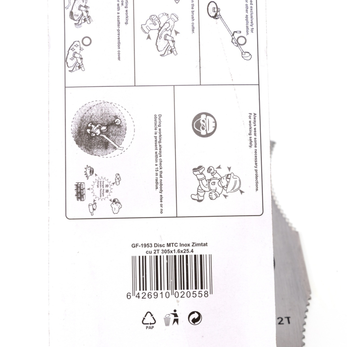 Disc motocoasa Micul Fermier, 2T, zimtat [3]