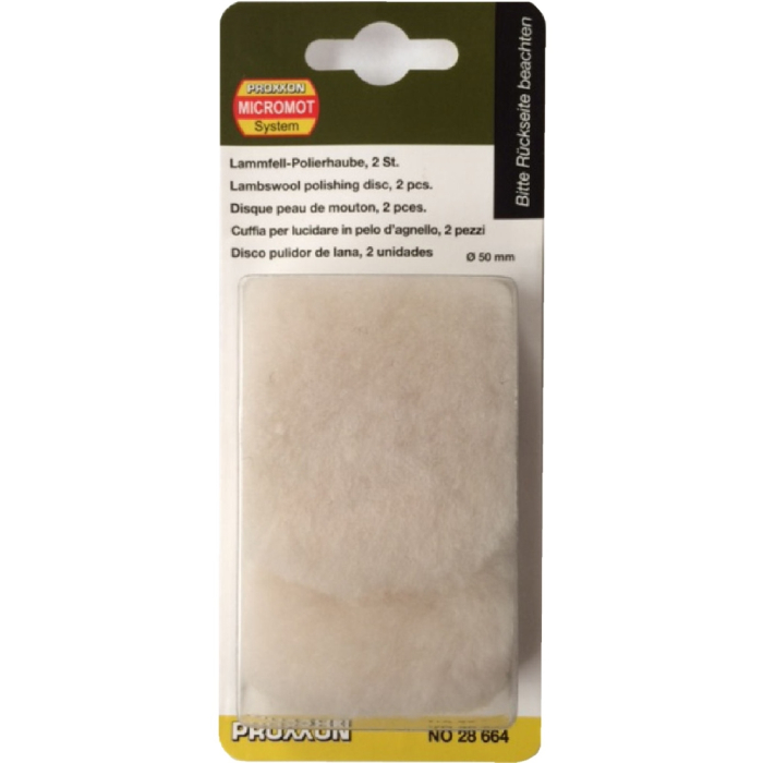 Discuri din lana pentru lustruire, Proxxon 28664 [2]