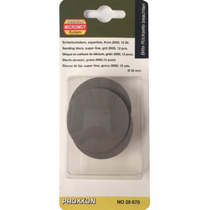 Discuri pentru lustruire fina, 50mm, GR 2000, Proxxon 28670 [2]