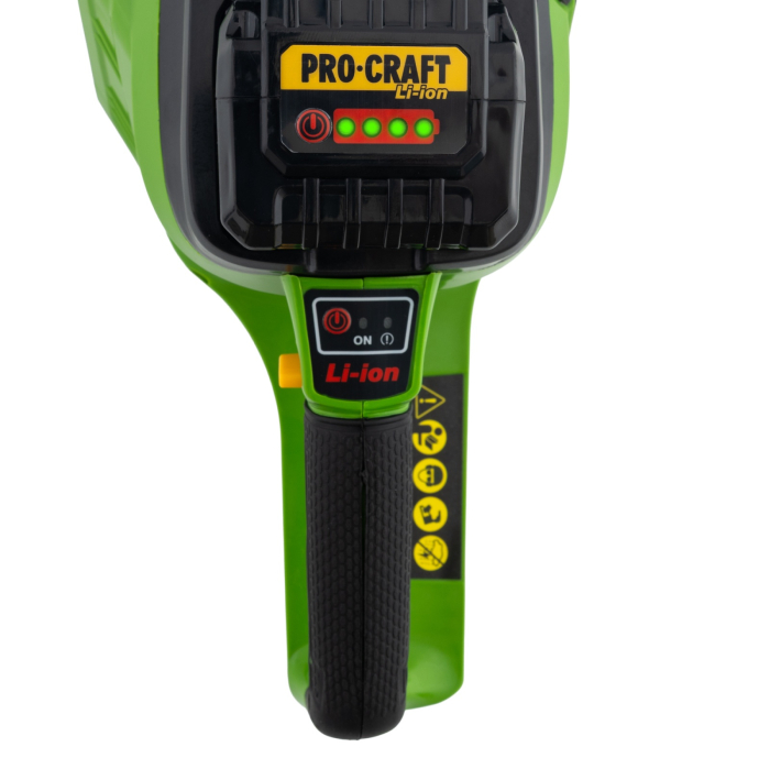 Drujba cu acumulator Procraft PKA 40LI, Li-ion, 40 V, 4.0 Ah, 5000 rotatii [6]