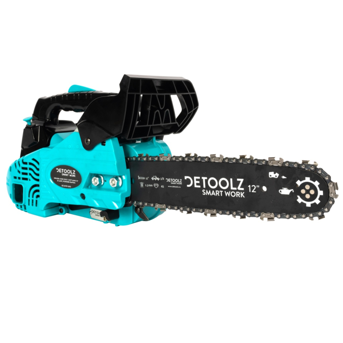 Drujba Detoolz 2500, 1.2CP, cu lama 12'' si lant, pornire rapida [20]