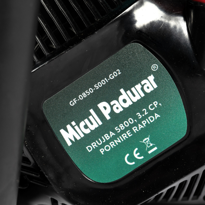 Drujba Micul Padurar 5800 58CC 3.2CP 1 lama16" si 1 lant, pornire rapida [11]