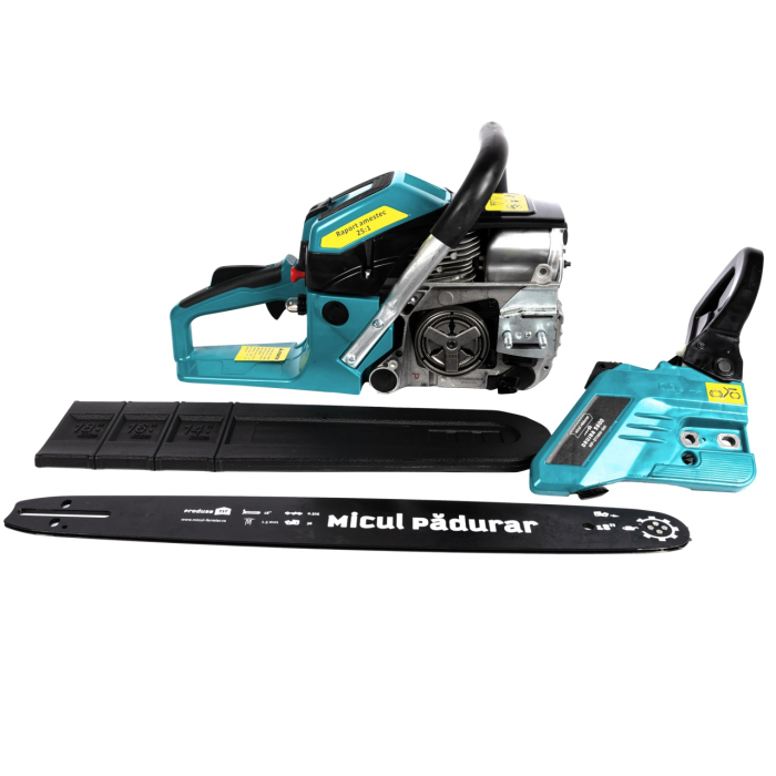 Drujba Micul Padurar 5800, capacitate cilindrica 58cc, 3.7 CP, 1 lant 18" + 1 lama, demaror magneziu, pornire rapida [12]