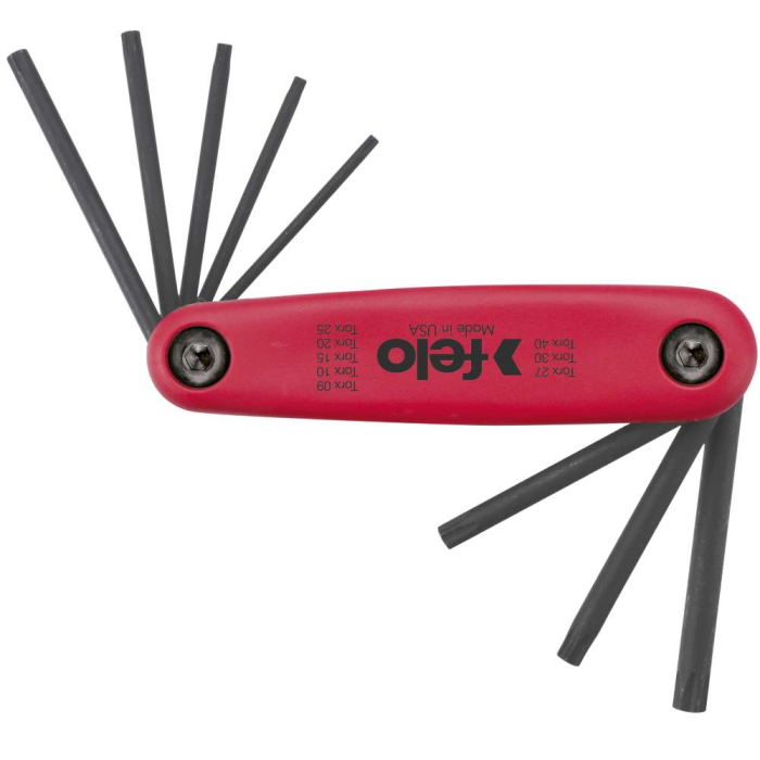 Felo 34808801, Set 8 chei TORX de buzunar, TX 9-40 [1]
