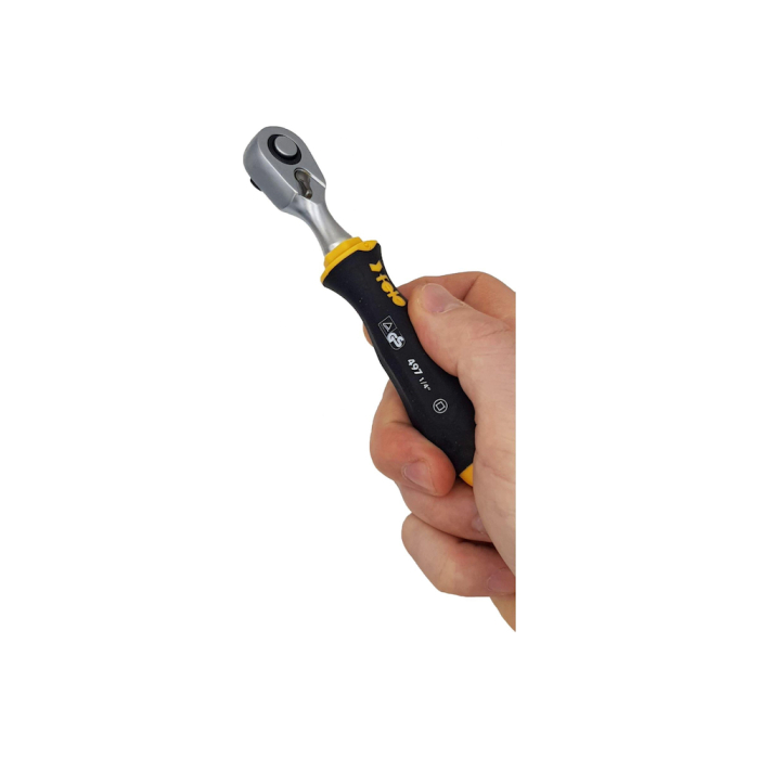 Felo 49763541, Antrenor cu clichet reversibil, seria Ergonic, patrat de 1/4, 72 dinti [4]