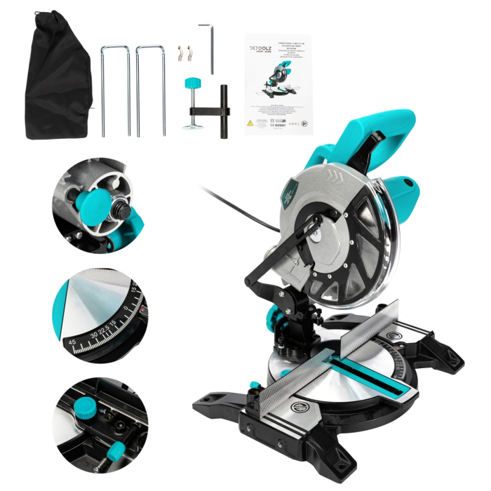 Fierastrau circular stationar 1400W 210mm [12]