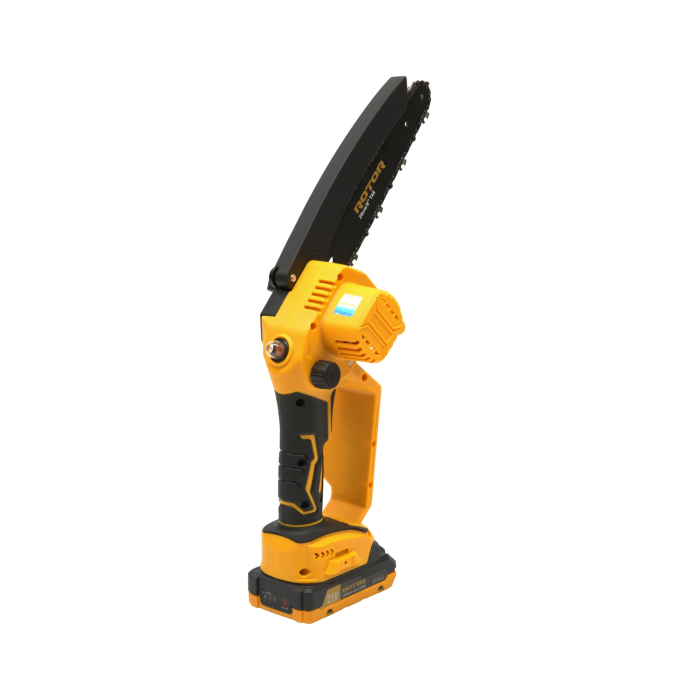 Fierastrau cu lant si acumulator ROTOR RMC21-8, 21V / 2Ah, Brushless , Ungere lant , [4]