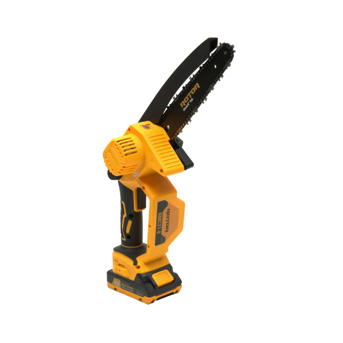Fierastrau cu lant si acumulator ROTOR RMC21-8, 21V / 2Ah, Brushless , Ungere lant , [3]