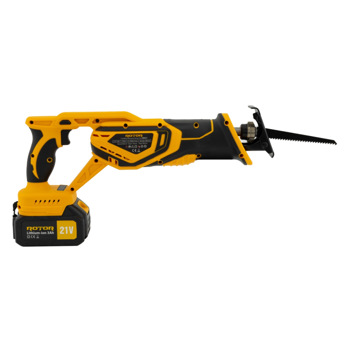 Fierastrau tip sabie cu acumulator ROTOR RBS21, 21 V/3 Ah, 750 W, 2900 rot/min [4]