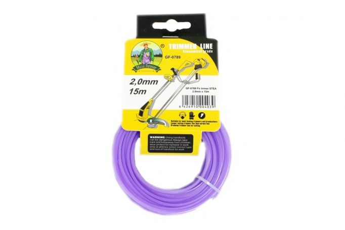 Fir motocoasa(trimmer) Micul Fermier, 2.0mm*15m, stea [3]