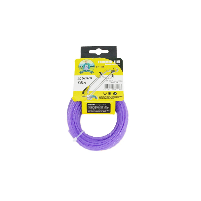 Fir motocoasa(trimmer) Micul Fermier, 2.4mm*15m, helix [3]