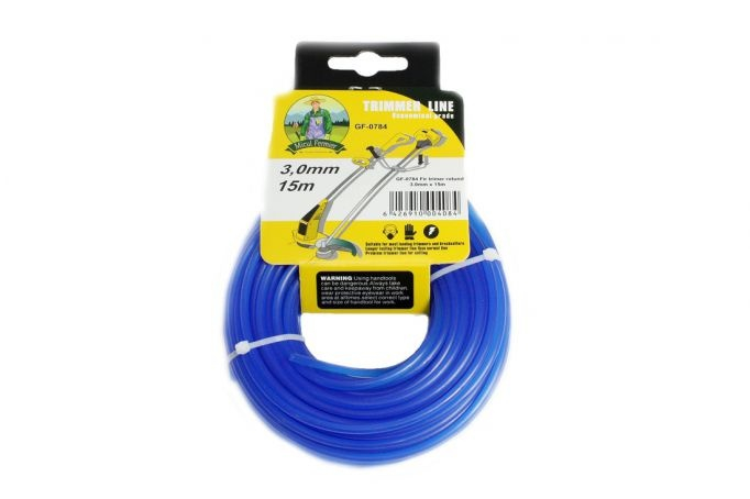 Fir motocoasa(trimmer) Micul Fermier, 3.0mm*15m, rotund [3]