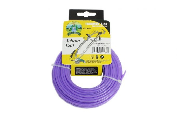 Fir motocoasa(trimmer) Micul Fermier, 3.0mm*15m, rotund [4]