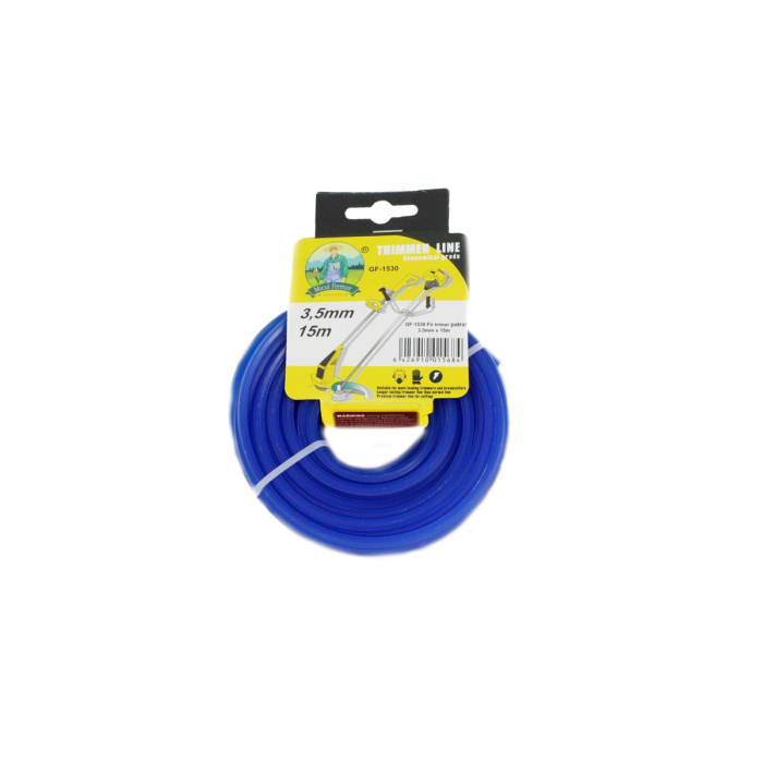 Fir motocoasa(trimmer) Micul Fermier, 3.5mm*15m, patrat [3]