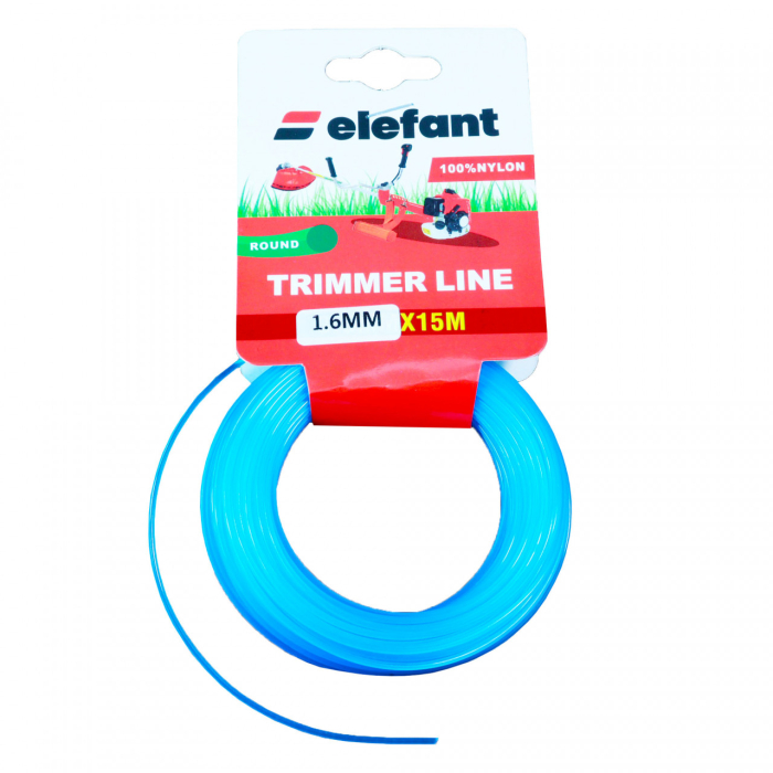 FIR TAMBUR (ROTUND) 1.6mm x 15m, Elefant [1]