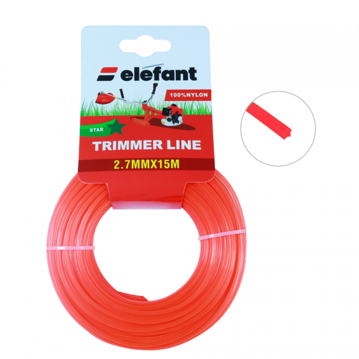 FIR TAMBUR (STEA) 2.7mm x 15m, Elefant [1]