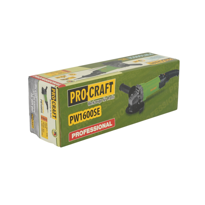 Flex Polizor Unghiular cu Variator Procraft PW1600SE , 1100W, 12000 RPM, 150 mm [6]