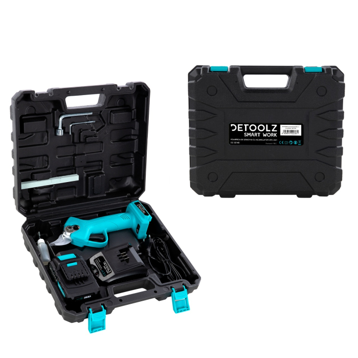 Foarfeca de gradina cu acumulator 20V 2Ah [10]