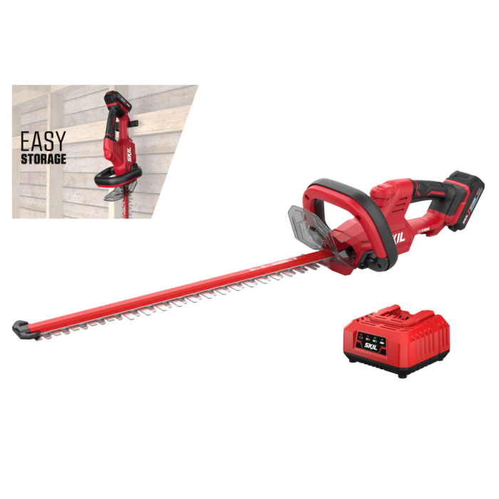 Foarfece de tuns gard viu SKIL 0430 AA, 20V, 55cm, inclusiv acumulator si incarcator [3]