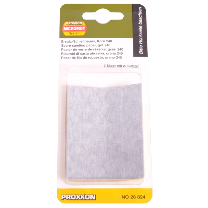 Folii abrazive de schimb pentru PS13, GR240, Proxxon 28824 [2]