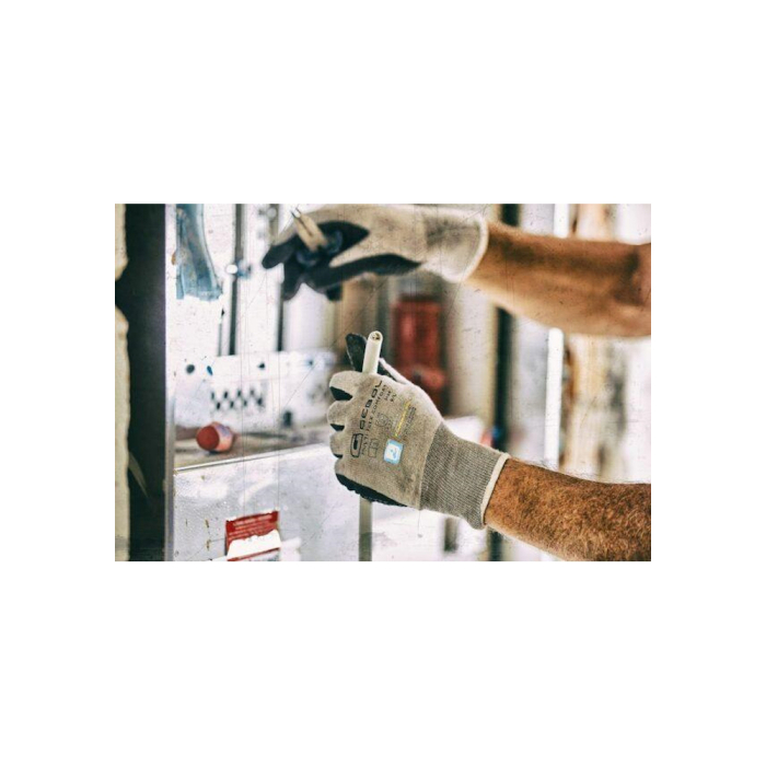 Gebol 709578, Manusi de protectie Multi Flex Comfort, din fibra de vascoza, poliester si elastan, acoperire din spuma de nitril, uz profesional, marimea 10/XL [5]