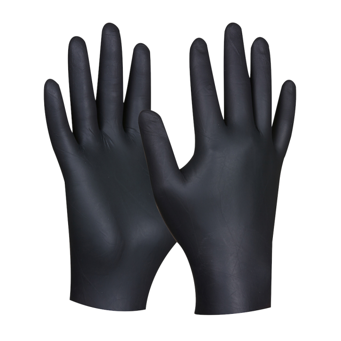 Gebol 709631, Set 80 de manusi de protectie Black Nitril Ultra Strong, din nitril, calitate superioara, nepudrate, marimea 9/L [2]