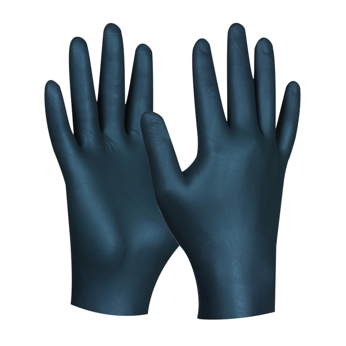 Gebol 709664, Set 100 de manusi de protectie Blue Nitril Comfort, din nitril, calitate superioara, extra subtiri, marimea 10/XL [2]