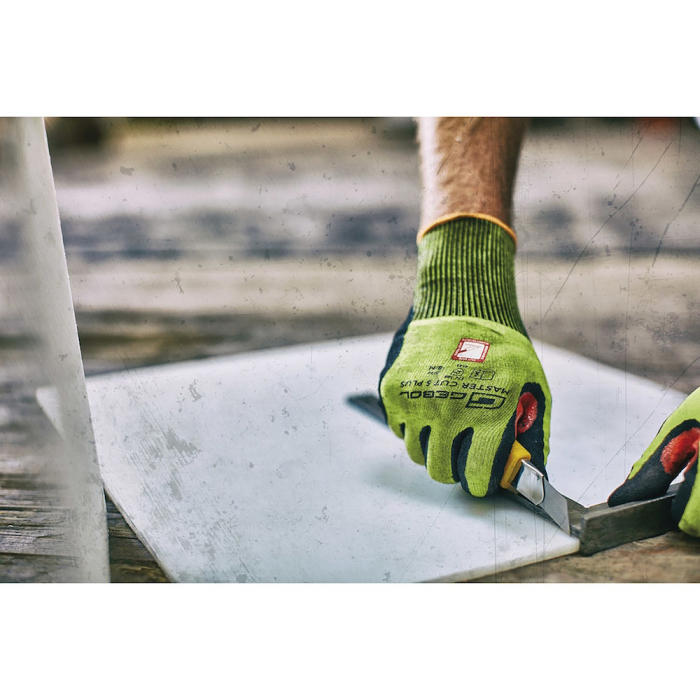 Gebol 709821, Manusi de protectie Master Cut C Plus, protectie impotriva taierii, acoperire cu spuma de nitril, finisaj nisipos, uz profesional, marimea 9/L [4]