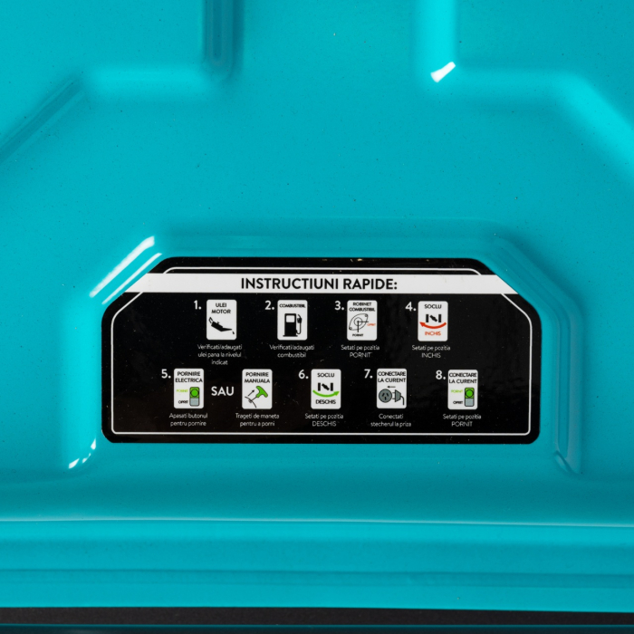 Generator Detoolz 3kW 2P230 B4T pornire electrica 15L fara roti G02 [18]