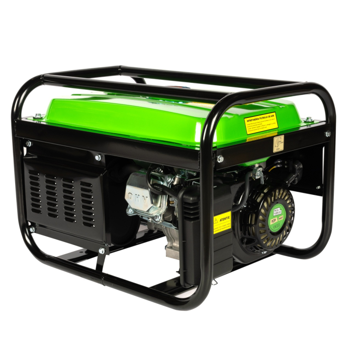 Generator Micul Fermier, 2.8KW, cu pornire manuala, motor benzina 4T, doua prize 230V, rezervor combustibil 15L [20]