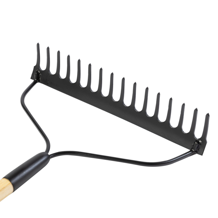 Grebla 16 dinti, maner lemn, 1500mm [4]