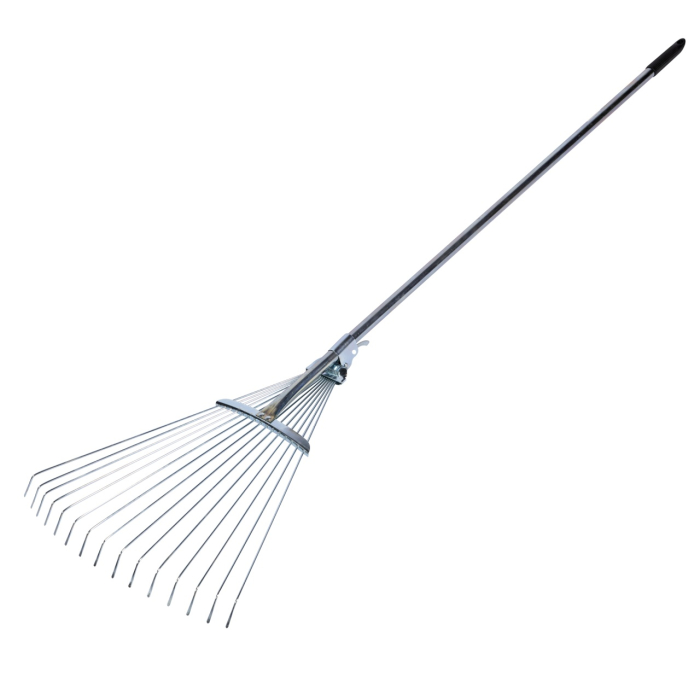 Grebla metalica reglabila pentru frunze, cu coada [2]
