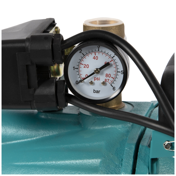 Hidrofor Detoolz 0.75 kW, debit 3300l/h, inaltime de pompare 45m, carcasa pompa fonta, volum butelie 24 litri [4]
